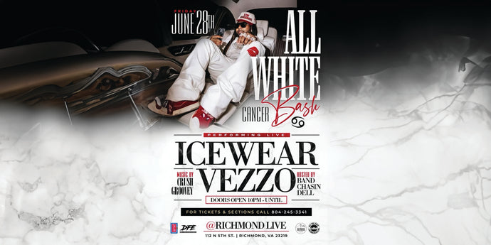 Icewear Vezzo and Bigga Rankin Live "All White Cancer Bash"