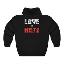 Load image into Gallery viewer, Love Hate Team Hooded Sweatshirt
